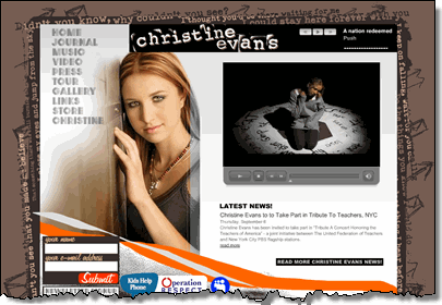 christine-evans-website