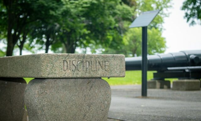 Discipline - Stone Bench