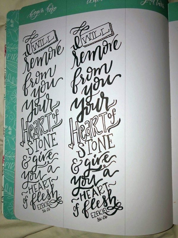 Faith & Lettering Journal