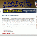 Kings Domain Summer Project