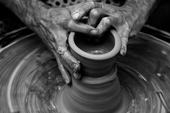 Pottery Wheel Hands